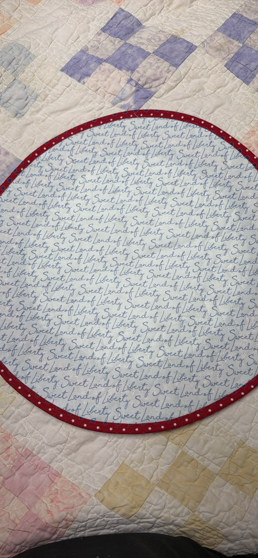 Patriotic table topper